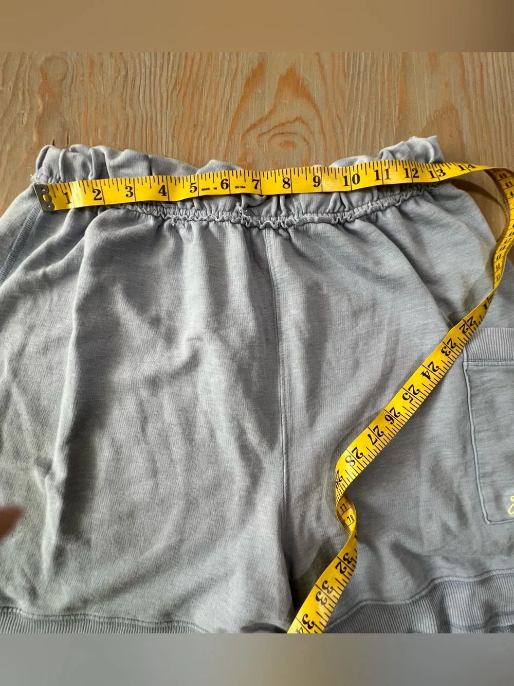 Intimately Free People cozy girl shorts on light blue size small